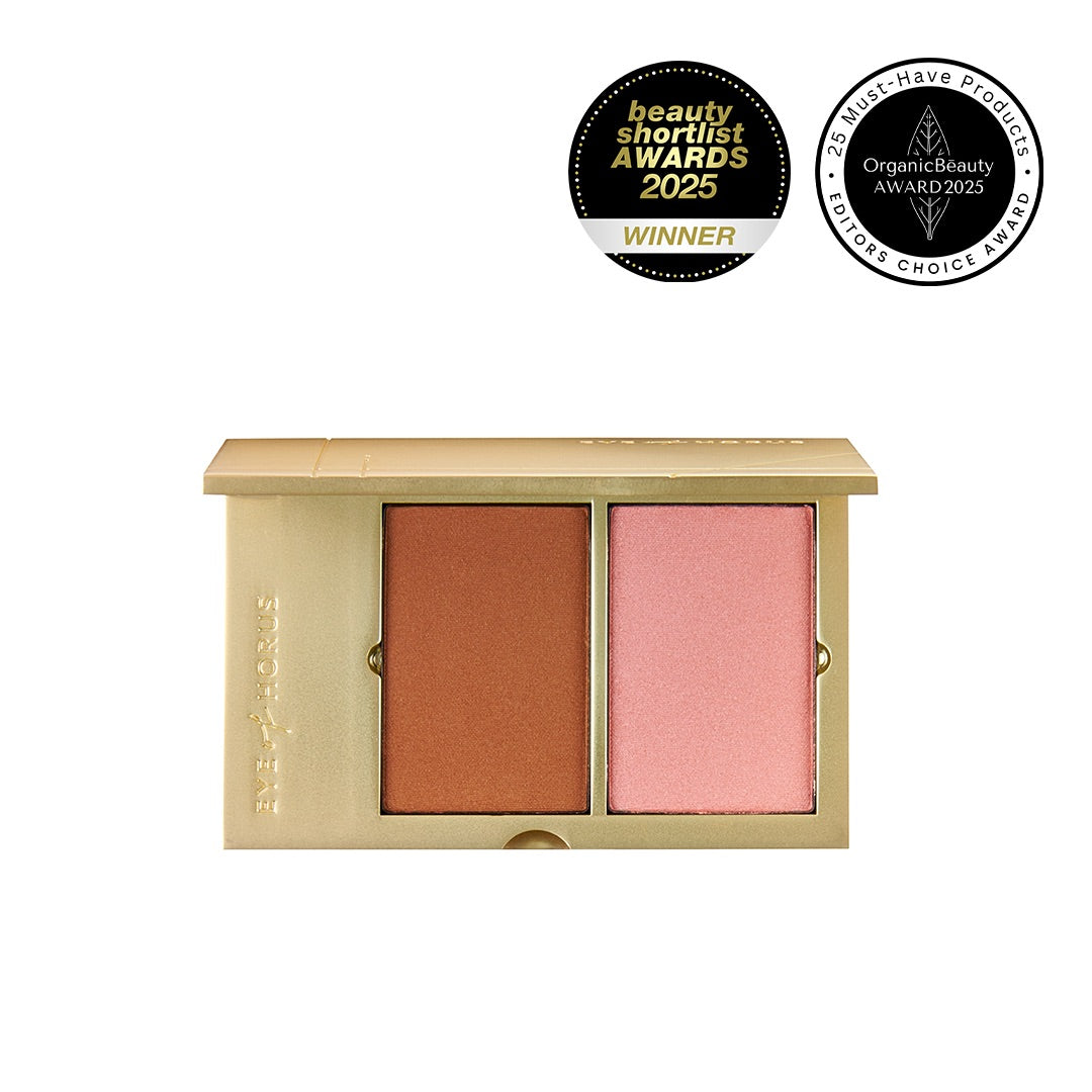 Duo přírodní tvářenka & bronzer