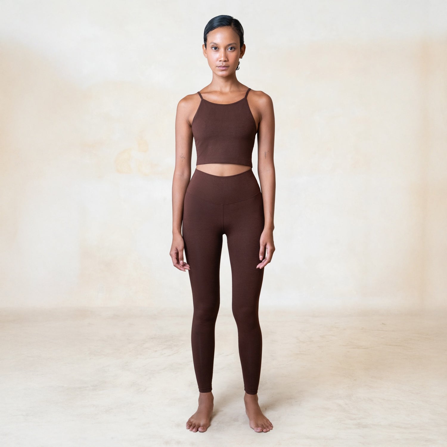 Bambusové legíny Eira Chestnut