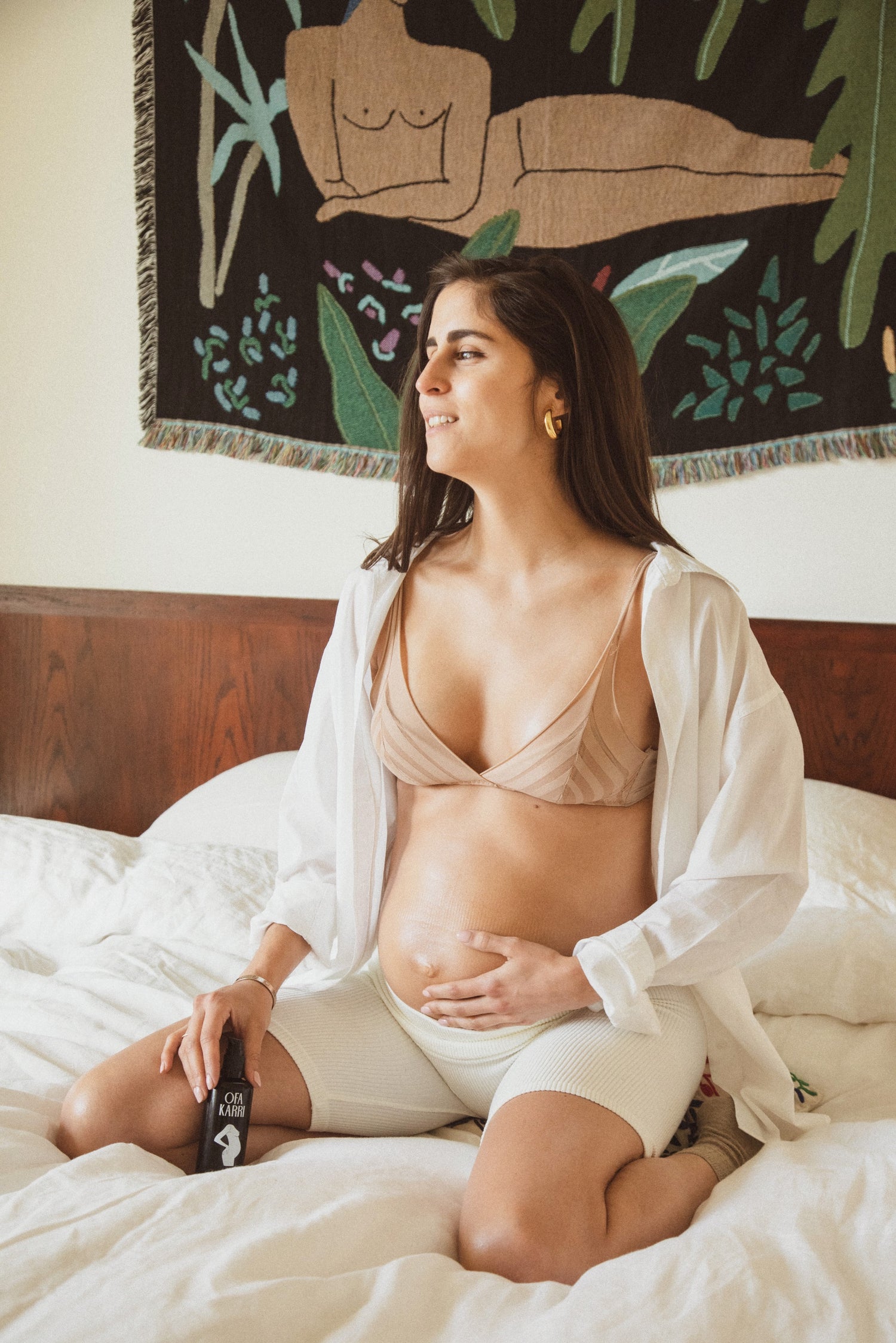 OFA KARRI Organický tělový olej pro maminky Growing mama
